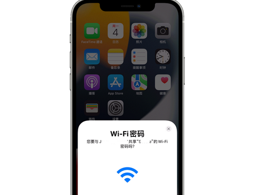 宝清苹果15维修店分享iPhone15如何共享Wi-Fi密码 